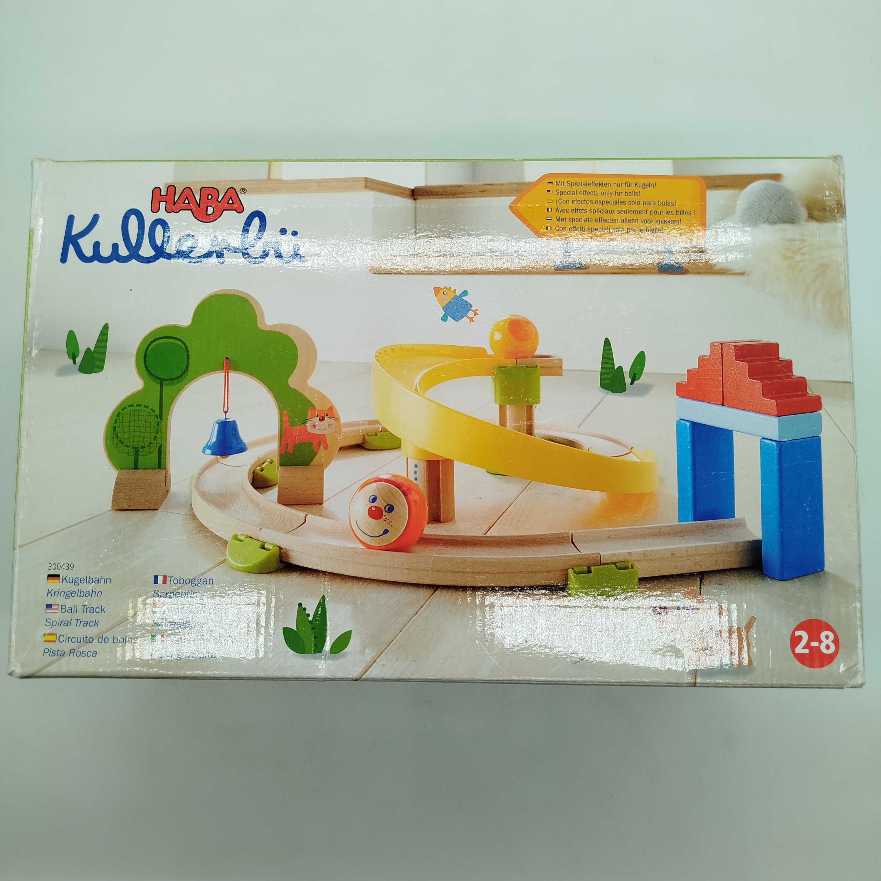 HABA Kullerbü Spiralkugelbahn 300439 Kugelbahn, gebraucht, ab 2 Jahre